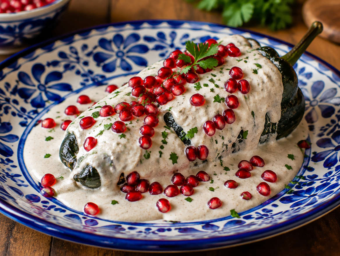 Chiles en nogada