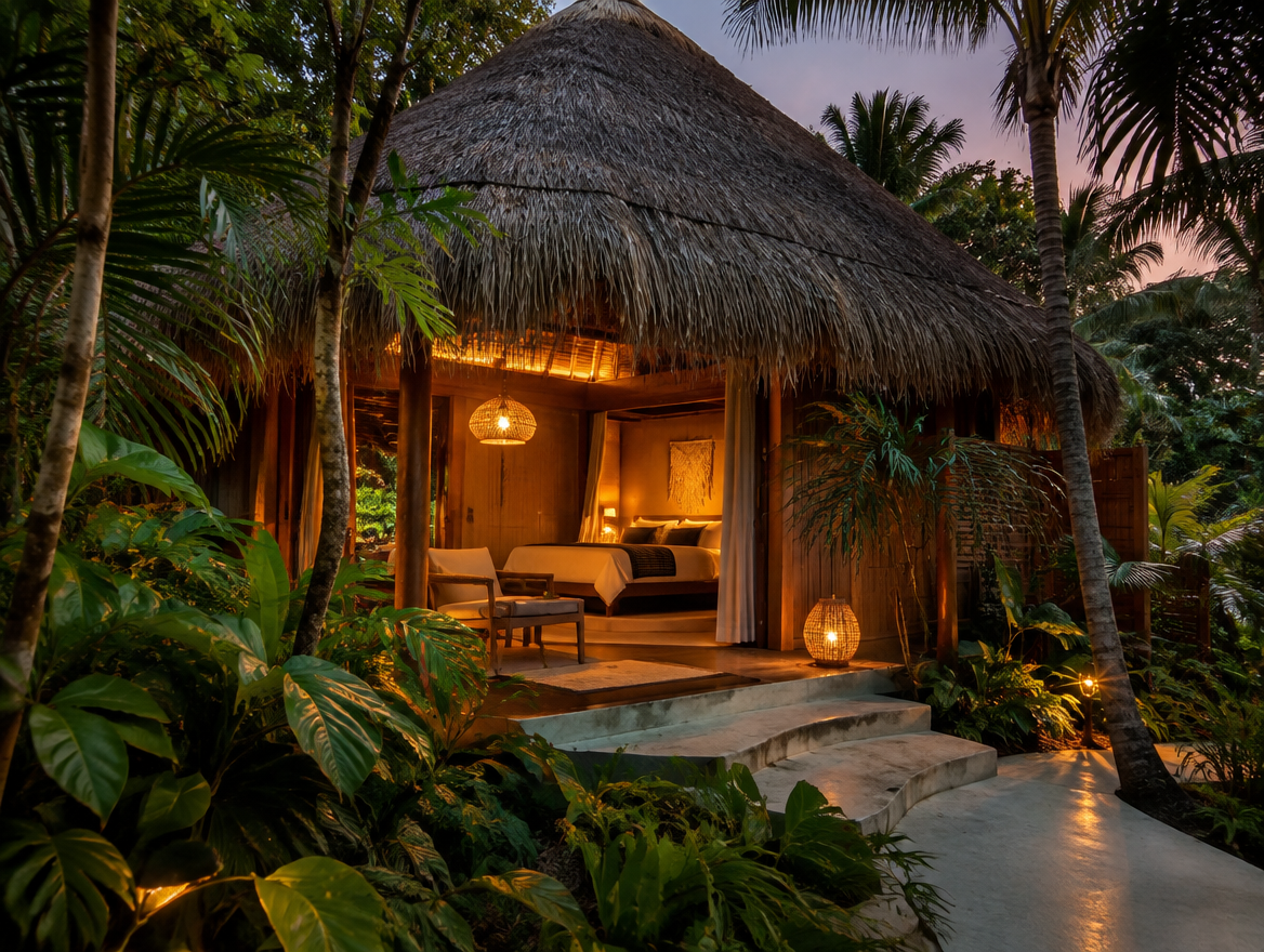 Hotel boutique eco-chic en Tulum