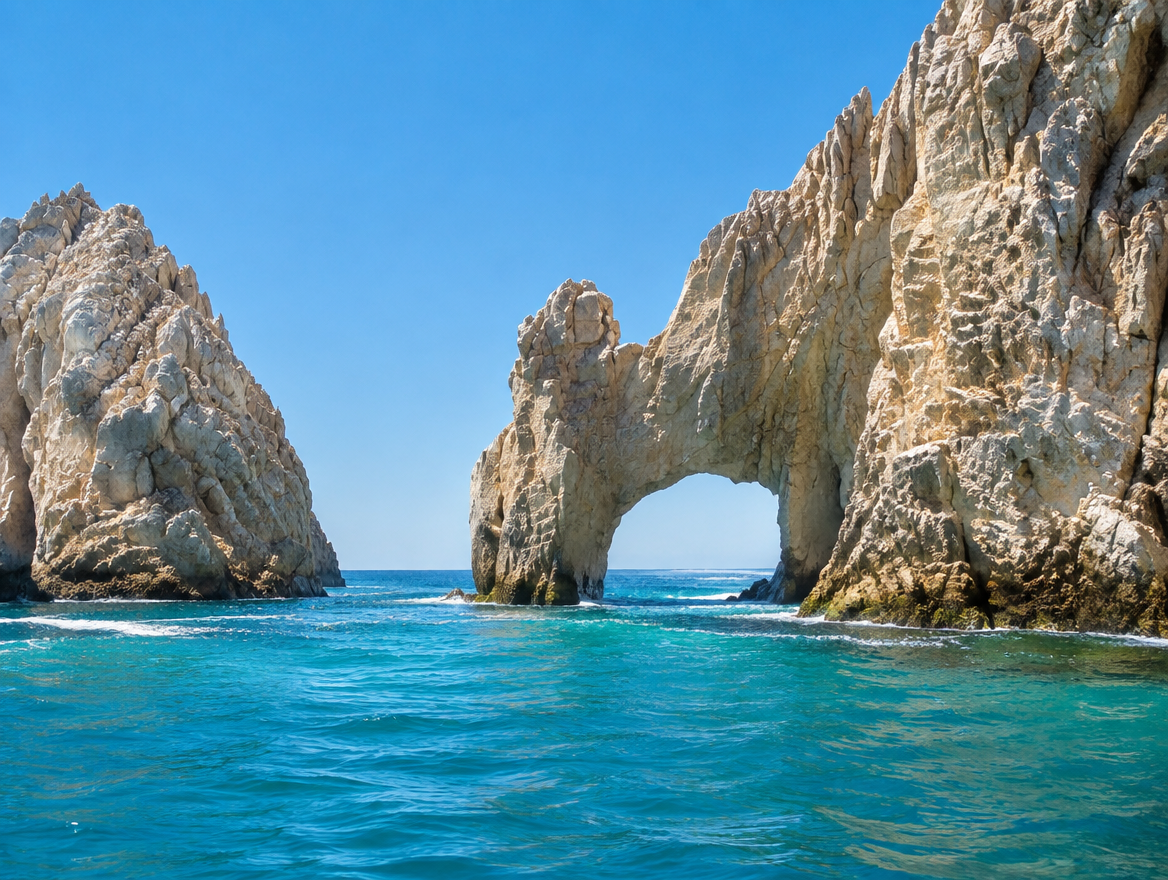 Arco de Los Cabos entre el desierto y el mar